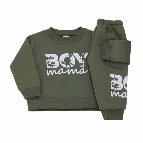 Παιδικές φόρμες με στάμπα Boy Mama